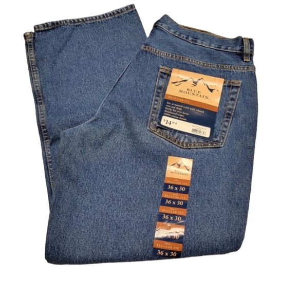 Blue Mountain Jeans Blue Mountain Blue Jeans 36x3 Nwt Poshmark